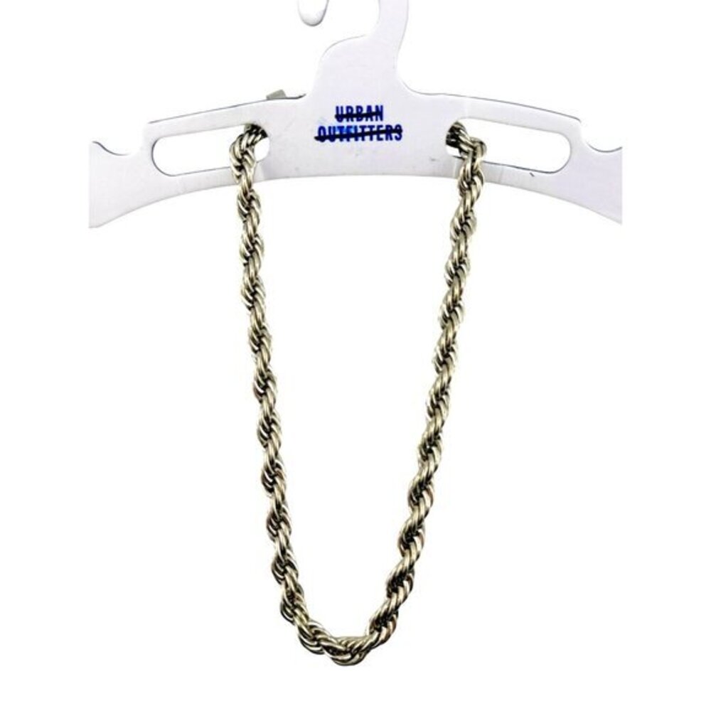 Urban Outfitters Twisted Rope Chain Necklace